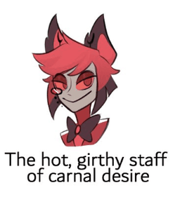 The hot girthy staff of desire