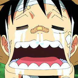 luffy cry