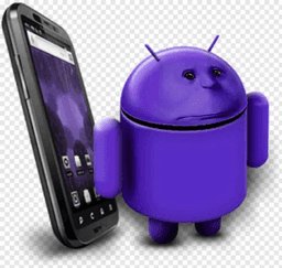 purple droid