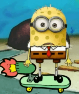 bob minion sponge
