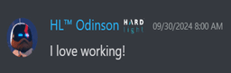 Odinson enjoy working