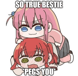 pegs you
