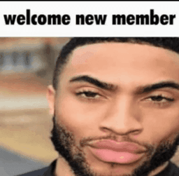 Welcome New Member