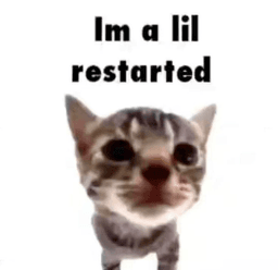 restarted