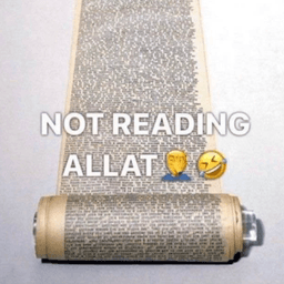 NOT READING ALLAT