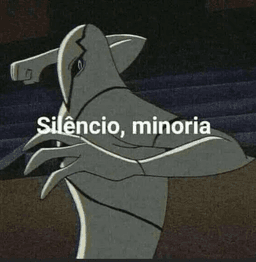 silêncio, minoria
