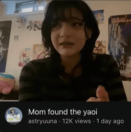 mom found the yaoi