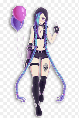 Jinx middle finger