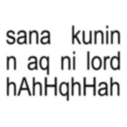 sna kunin na aq ni lord ahahah