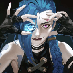 Jinx smile hextech crystal