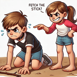 fetch the stick