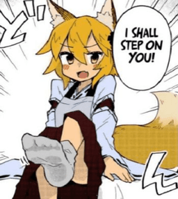 imma step on you