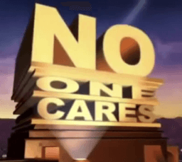 No one cares