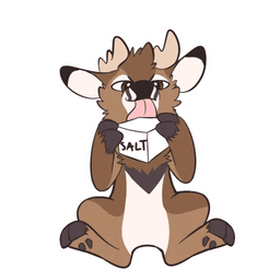 Deer Salt Cube