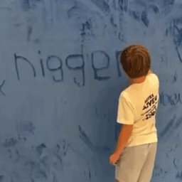 Kid writing truth
