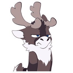 Caribou Annoyed
