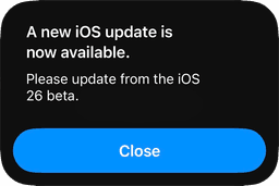 iOS 26 Beta