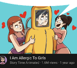 im allergic to girls