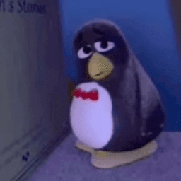 Sad penguin 