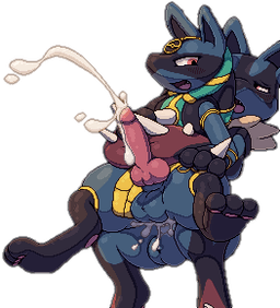 Lucario Lapsit Fuck Lucario