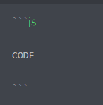 Code blocks 