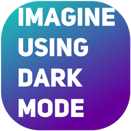 Imagine using dark mode