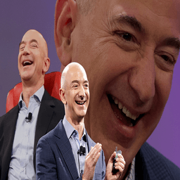 Jeff Bezos laugh