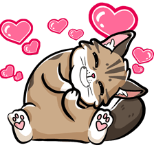 cat hearts