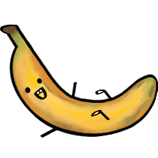 banana happy