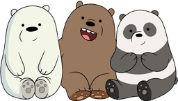 bare bear trio