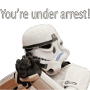 Youre under arrest!!