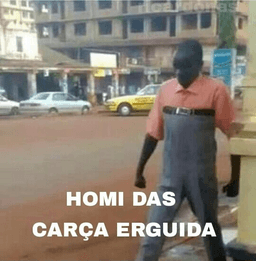 homi das carça erguida