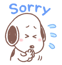 SnoopySorry