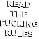 read the fucking rules