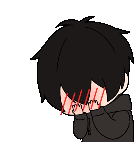 cute shy blush