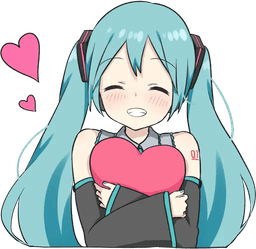 Miku Line Heart