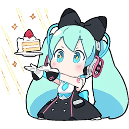 Miku MM16 Cake