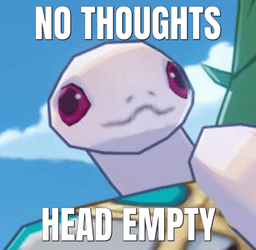 NO THOUGHTS HEAD EMPTY 