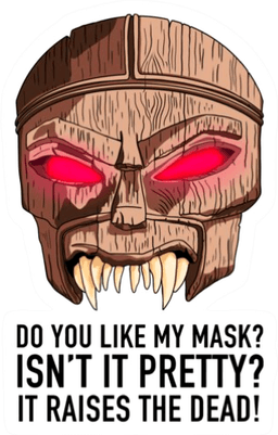 Do you like my mask?