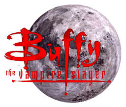 Buffy Logo over Moon