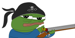 Pirate pepe armed