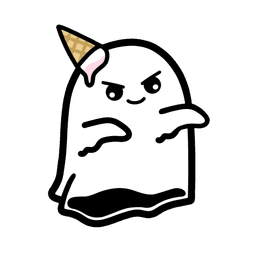 Ice-cream ghost