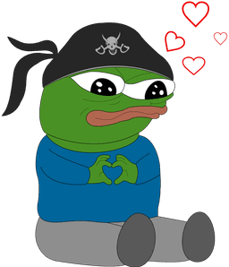 Pepe Love Pirate