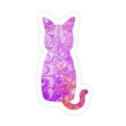 Marble Neko Pink