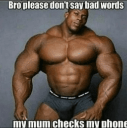 Bro Pleas Don't Say Bad Words