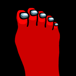 Among Us Toes