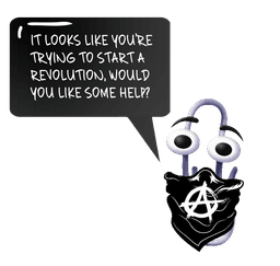 Clippy the Anarchist