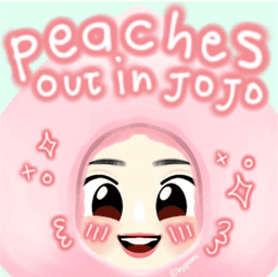 Peaches out in jojo