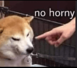 no horny