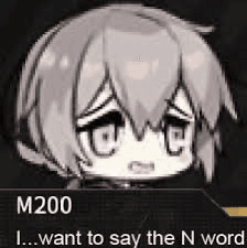 M200 I want to say it